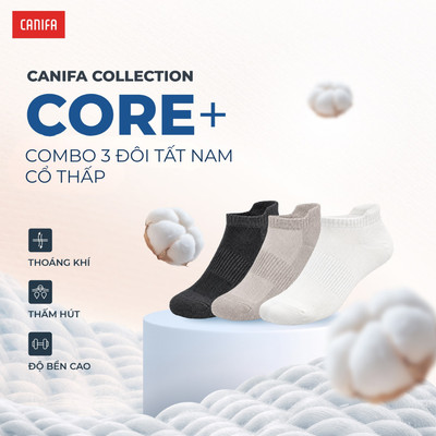 Combo 3 đôi tất nam CANIFA 8AX25A005
