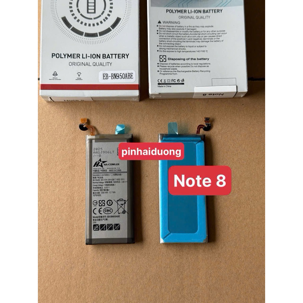 Pin Hacom Samsung Note 8