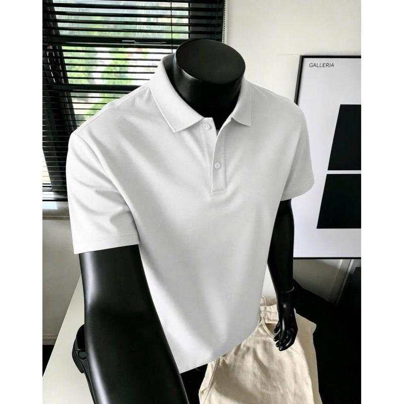 Taka Fashion Áo Polo Nam Trơn Vải Thun Phối Vai Thiết Kế Độc Đáo Phong Cách…
