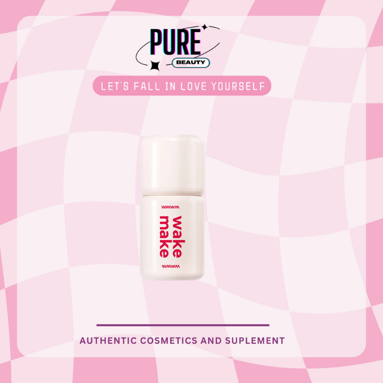 Wakemake Má Hồng Kem Shaking Blur Cheek Màu 01 Blur 4g Trang Điểm Tự Nhiên Lên Màu Đẹp