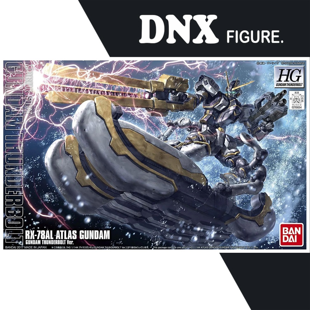 Mô hình lắp ráp HG 1/144 RX-78AL Atlas Gundam (New Seal)