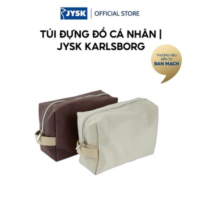 Túi đựng đồ cá nhân | JYSK KARLSBORG | cotton | nhiều màu | R23xD15xC9cm