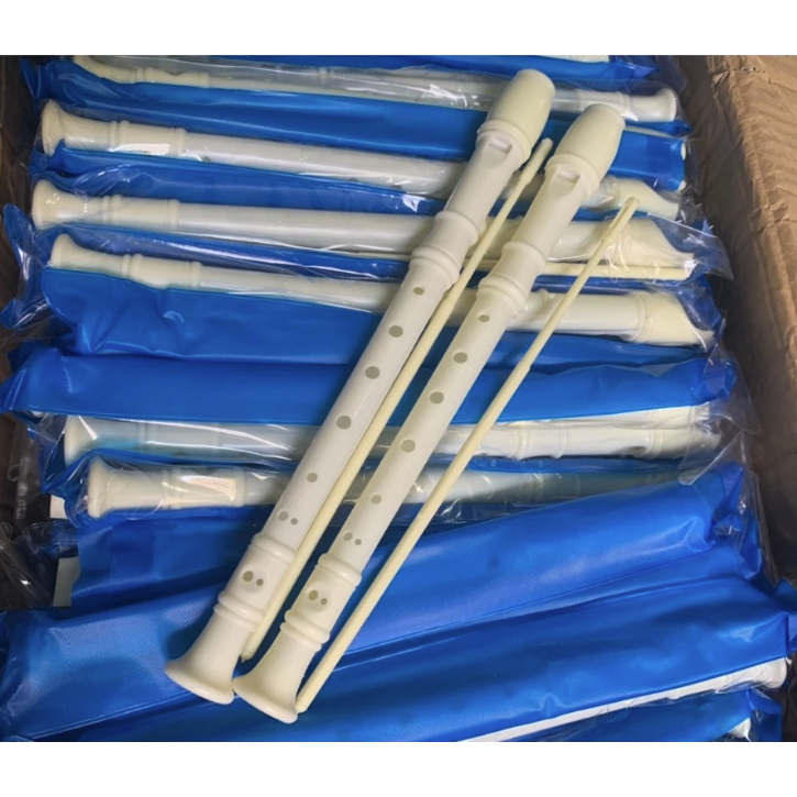 Sáo recorder 8 lỗ bằng nhựa phục vụ lớp 4,5,6,7 cho học sinh (tặng túi và que vệ sinh)