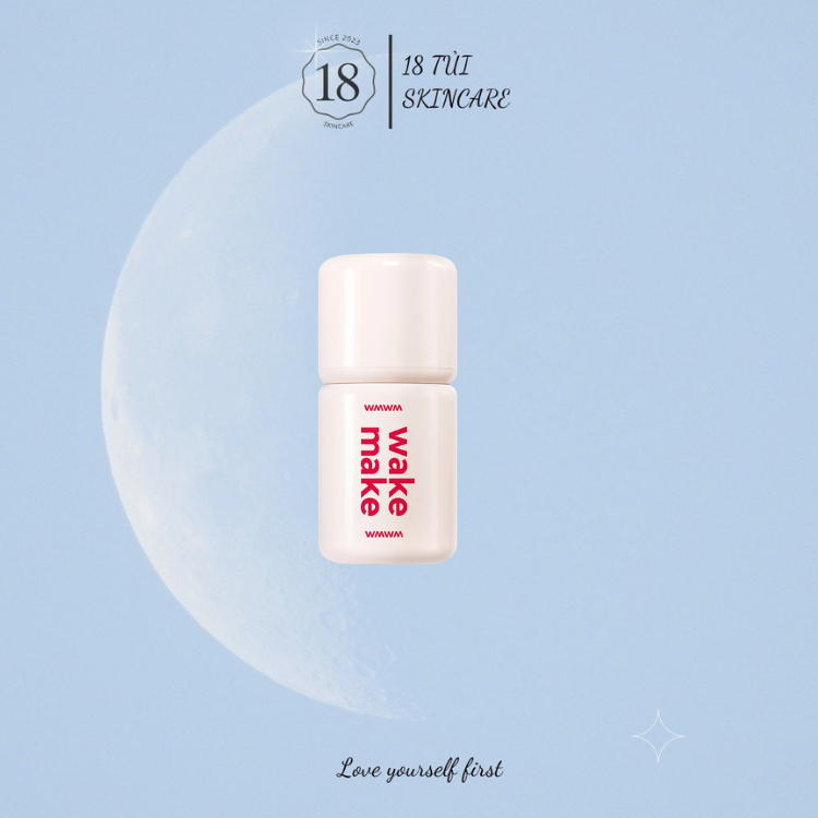 Wakemake Má Hồng Kem Shaking Blur Cheek Màu 01 Blur 4g Trang Điểm Tự Nhiên Lên Màu Đẹp