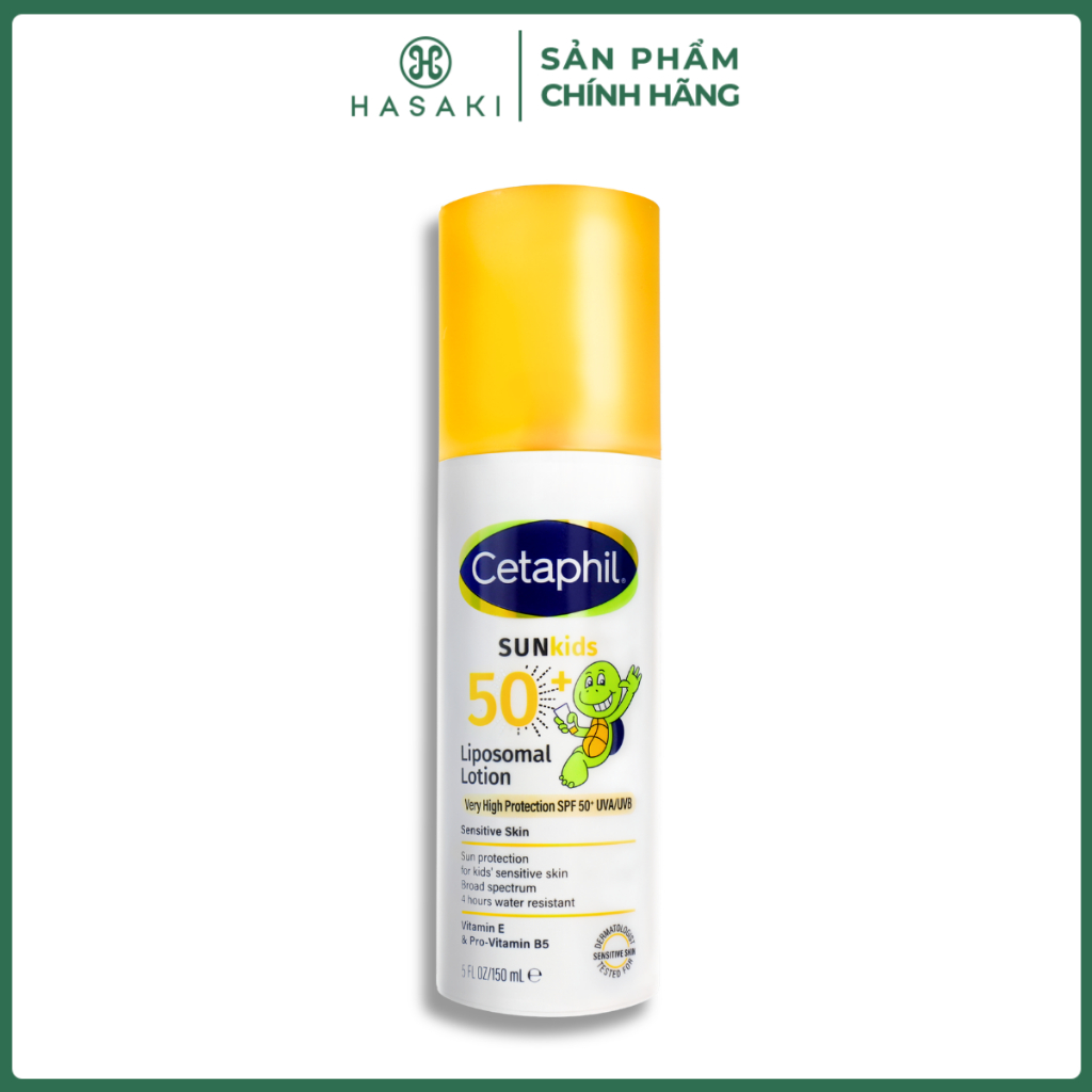 Sữa Chống Nắng Cetaphil SPF50+ Dịu Lành Cho Bé 150ml Hasaki Sản Phẩm Chính Hãng