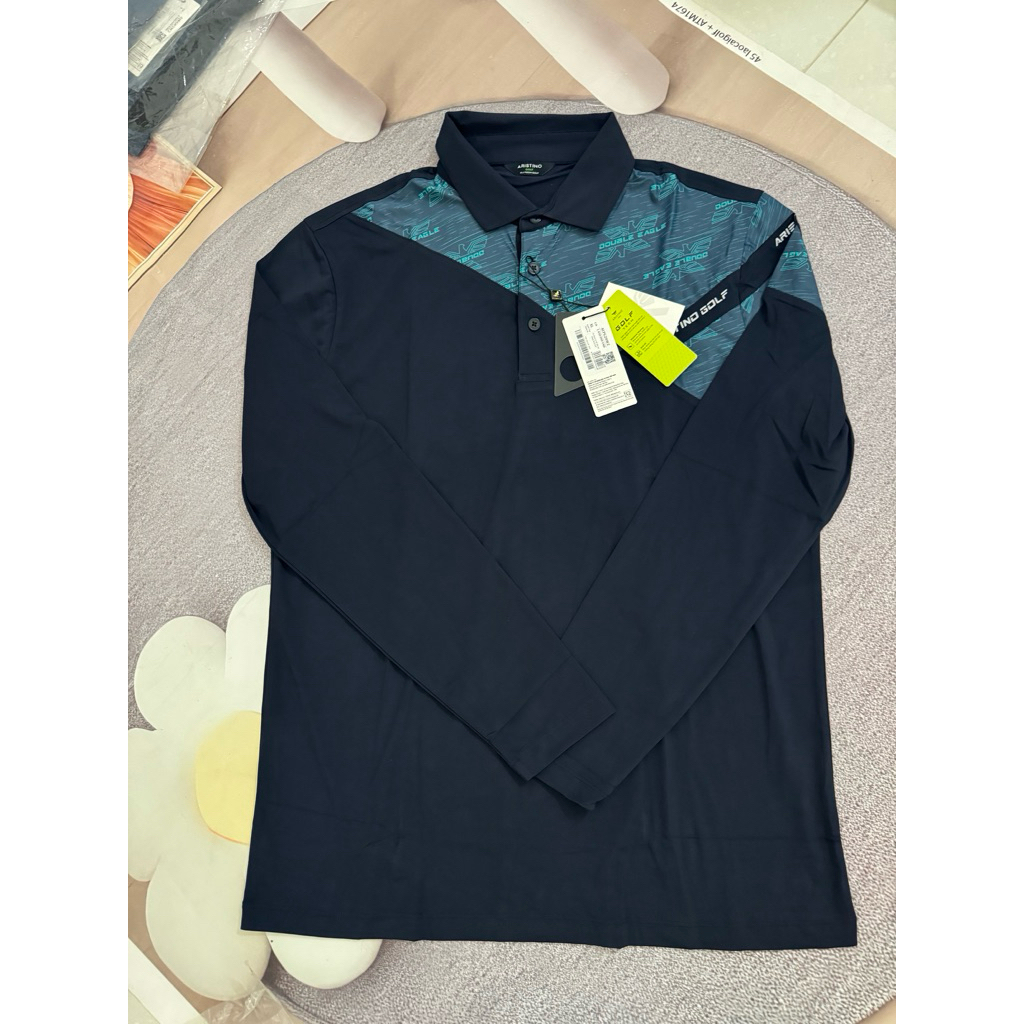 áo golf aristino golf vải công nghệ techgolf sale