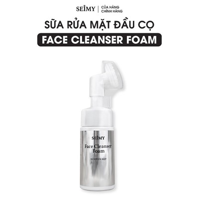 Sữa Rửa Mặt Đầu Cọ Seimy - Face Cleanser Foam tạo bọt 100g