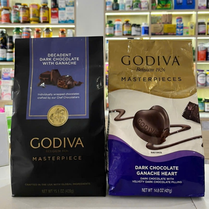 SOCOLA ĐEN HUYỀN THOẠI GODIVA BELGIUM 1926 MASTERPIECES  421G