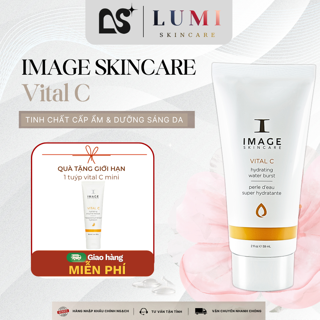 [Công Ty] Gel cấp nước sáng da IMAGE Skincare VITAL C Hydrating Water Burst 59ml - Lumi Skincare