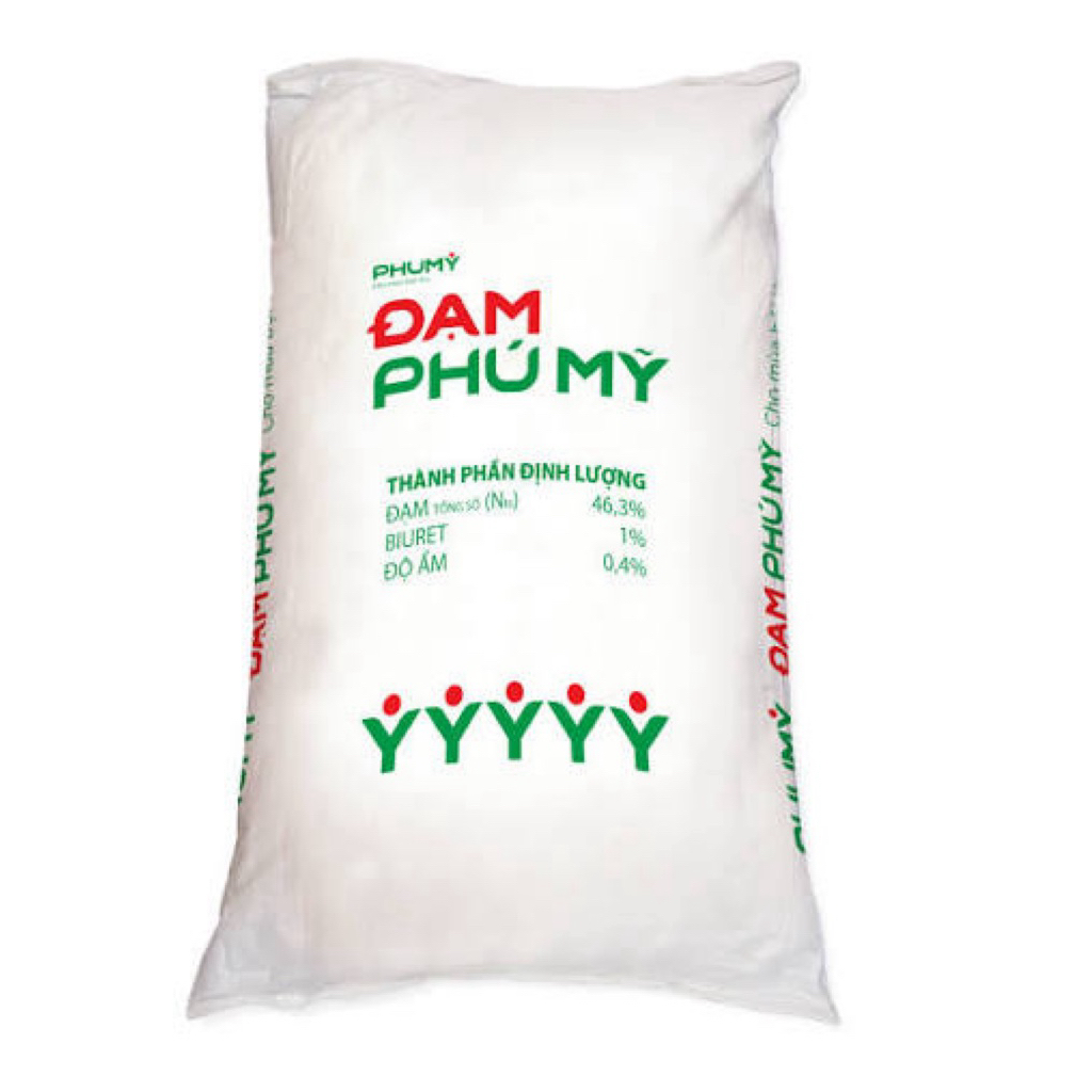 Phân đạm, ure Phú Mỹ 46,3% đạm giúp cây xanh tốt