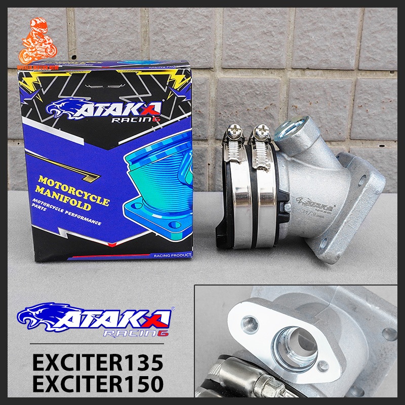 Co xăng cao su ATAKA Racing CNC cho Exciter135 EX150 Size【34/36/38/42/45mm】