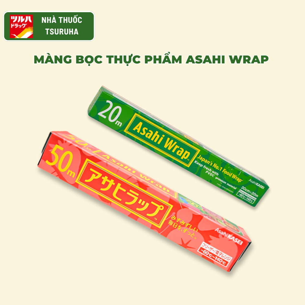 Màng Bọc Thực Phẩm Nhật Bản Asahi Wrap 30cm×50m