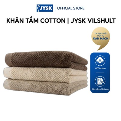Khăn tắm cotton | JYSK VILSHULT nhiều màu | nhiều kích thước