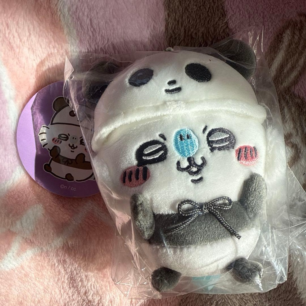 móc khóa gấu bông momonga chiikawa chính hãng nhật bản