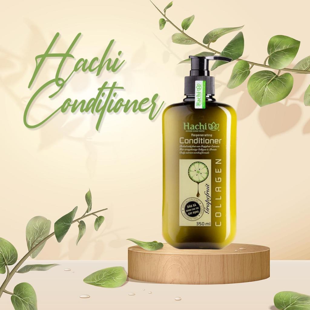 Dầu xả bơ bưởi Regenerating Hachi cho tóc gãy rụng 350ml