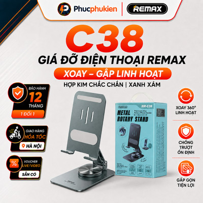 Giá đỡ điện thoại điện thoại máy tính bảng xoay 360 độ chất liệu thép carbon gấp gọn - Phúc Phụ kiện