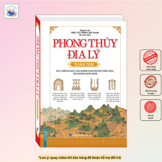 Sách - Phong thủy địa lý toàn thư (bìa cứng)