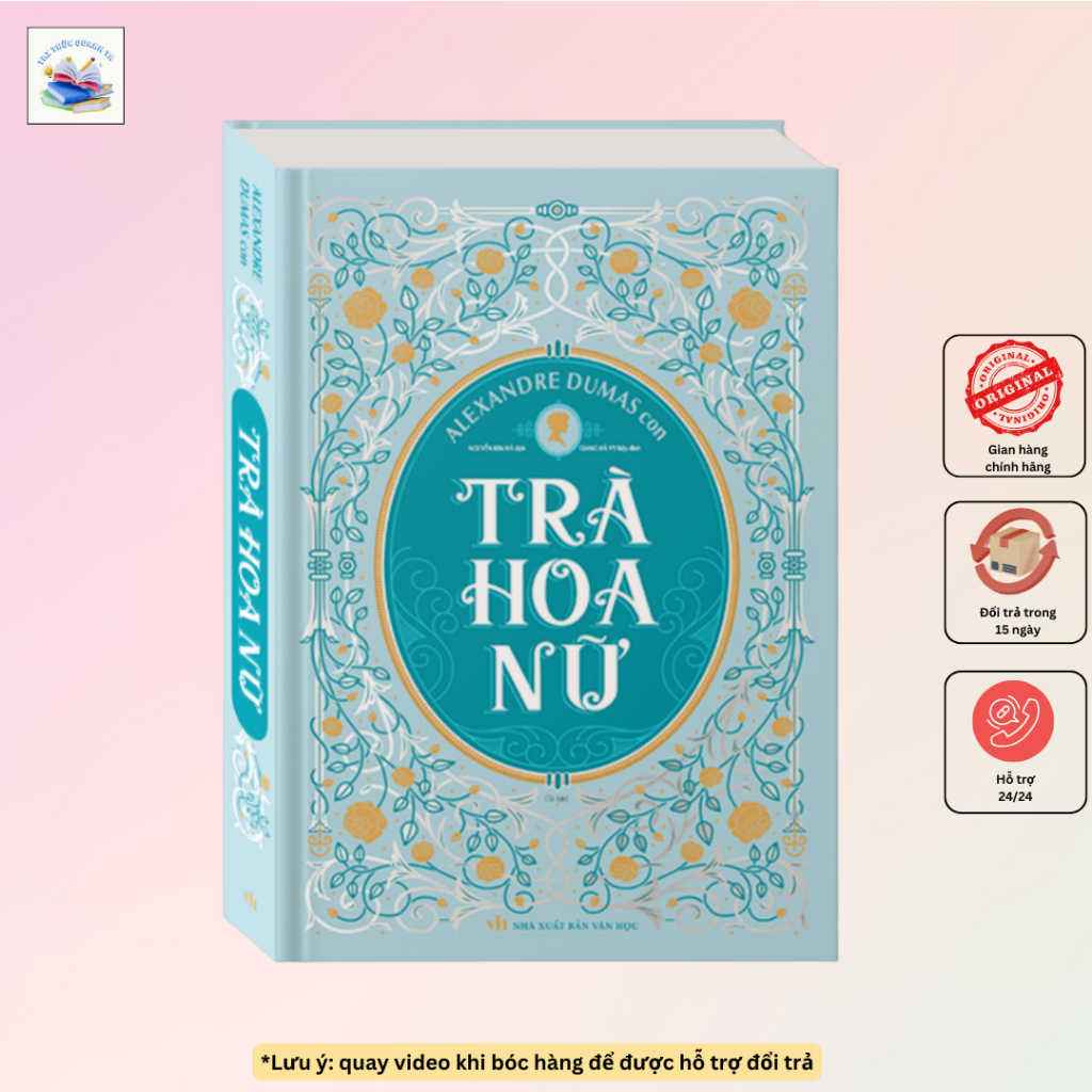 Sách - Trà hoa nữ (bìa cứng) tái bản
