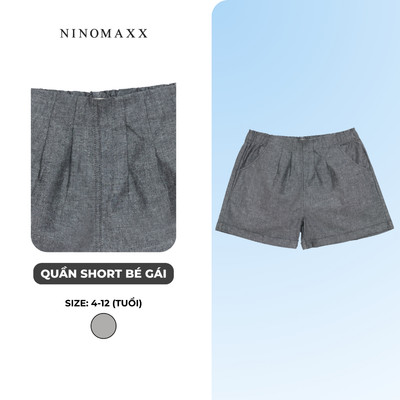 [CÒN SIZE 10, 12] NINOMAXX KIDS Quần short dành cho bé gái 2111015
