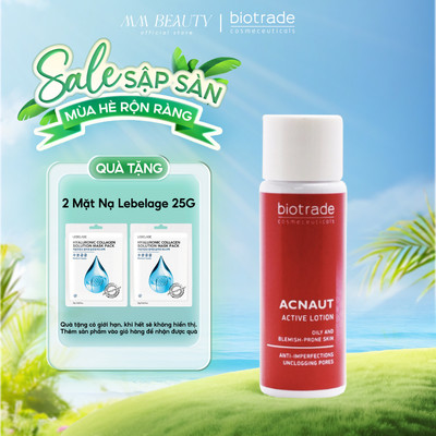 Dung Dịch Lotion Chấm Mụn Biotrade Acnaut Active Lotion - Giảm Viêm, Ngừa Mụn Hiệu Quả