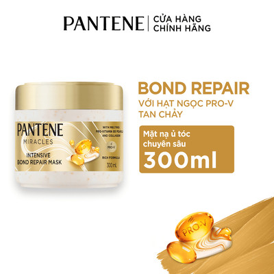 [QT] Mặt Nạ Ủ Tóc Chuyên Sâu PANTENE Miracles Phục Hồi Liên Kết Tóc - Hộp 300ML