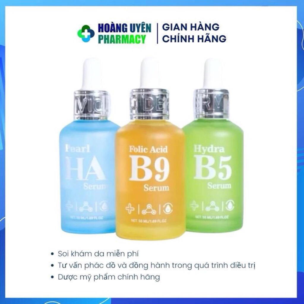 [Chính Hãng] Serum B5 Vicderma/ B9 Vic Derma Folic Acid Phục Hồi Trẻ Hóa Vicderma