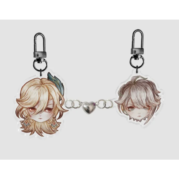 [Haikaveh] Kaveh x Alhaitham - Acrylic Magnet Keychains suongdecorshop