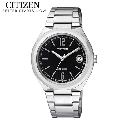 Đồng Hồ Nữ Citizen Eco-Drive Dây Thép Không Gỉ FE6020-56E - Mặt Đen (34.8mm)
