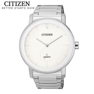 Đồng Hồ Nam Citizen Pin-Quartz Dây Thép Không Gỉ BE9180-52A - Mặt Trắng (42mm)