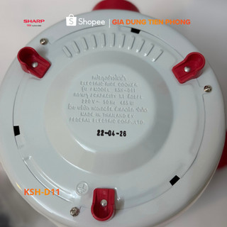 Nồi cơm điện SHARP 1Lit model KSH-D11 (Thailand)