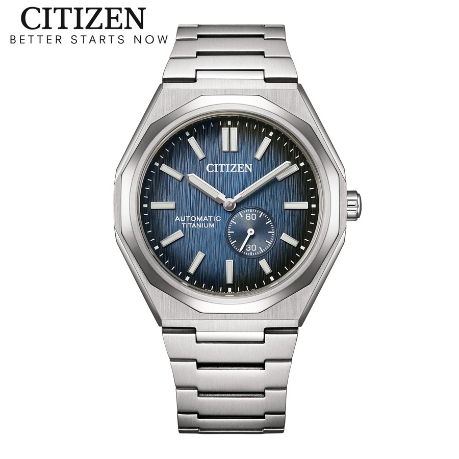 Đồng Hồ Nam Citizen Zenshin Automatic Dây Titanium NK5020-58M - Mặt Xanh (Sapphire)