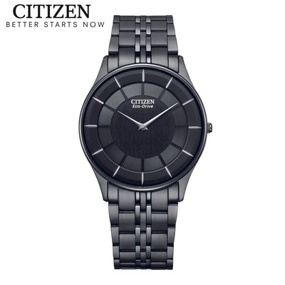 Đồng Hồ Nam Citizen Eco-Drive Siêu Mỏng Dây Thép Không Gỉ AR3017-58E - Mặt Đen (Sapphire)