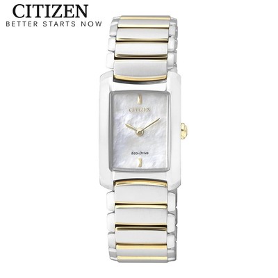 Đồng Hồ Nữ Citizen Eco-Drive Dây Thép Không Gỉ EG2975-50D - Mặt Xà Cừ (Sapphire)