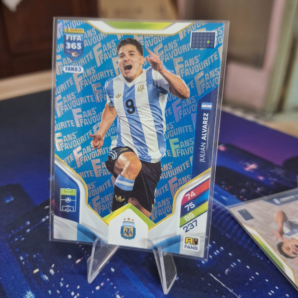 Alvarez FIFA 365 Argentina, Thẻ chính hãng