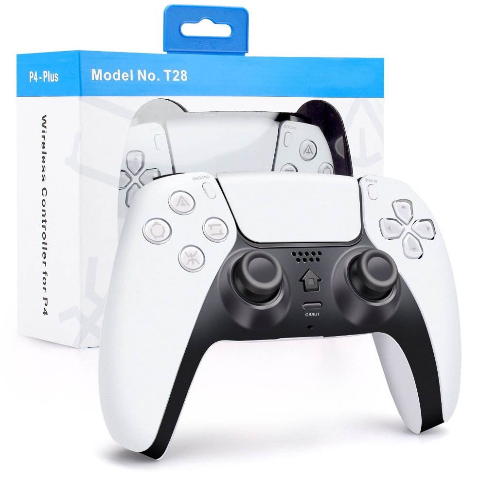 Tay cầm chơi game không dây Bluetooth P4+ T28 – Hỗ trợ PC, Laptop, Android, iOS, MacOS