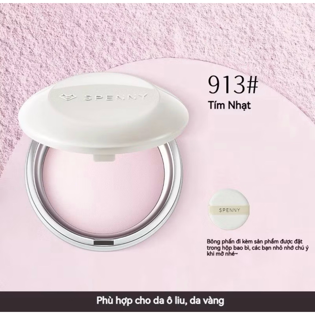 Phấn Má Hồng SPENNY 913# Tím Nhạt – Má Hồng Trang Điểm Tone Tím Pastel