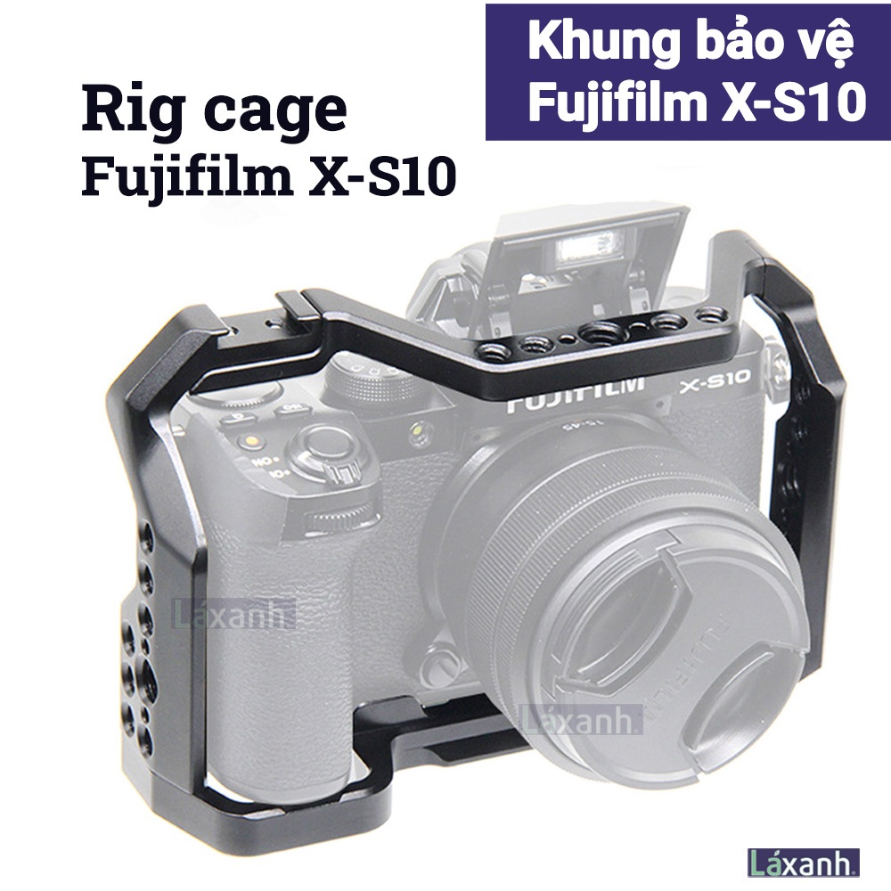 Fujifilm X-S10 | Khung bảo vệ rig cage camera handcase grip smallrig fujifilm xs10 x s10