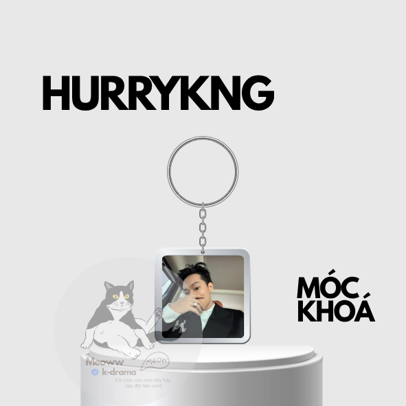Móc khoá nhựa/Keyring ca sĩ HURRYKNG - ANH TRAI SAY HI - TINH HÀ SAY
