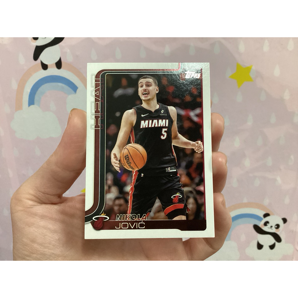 Thẻ cầu thủ bóng rổ Nikola Jovic