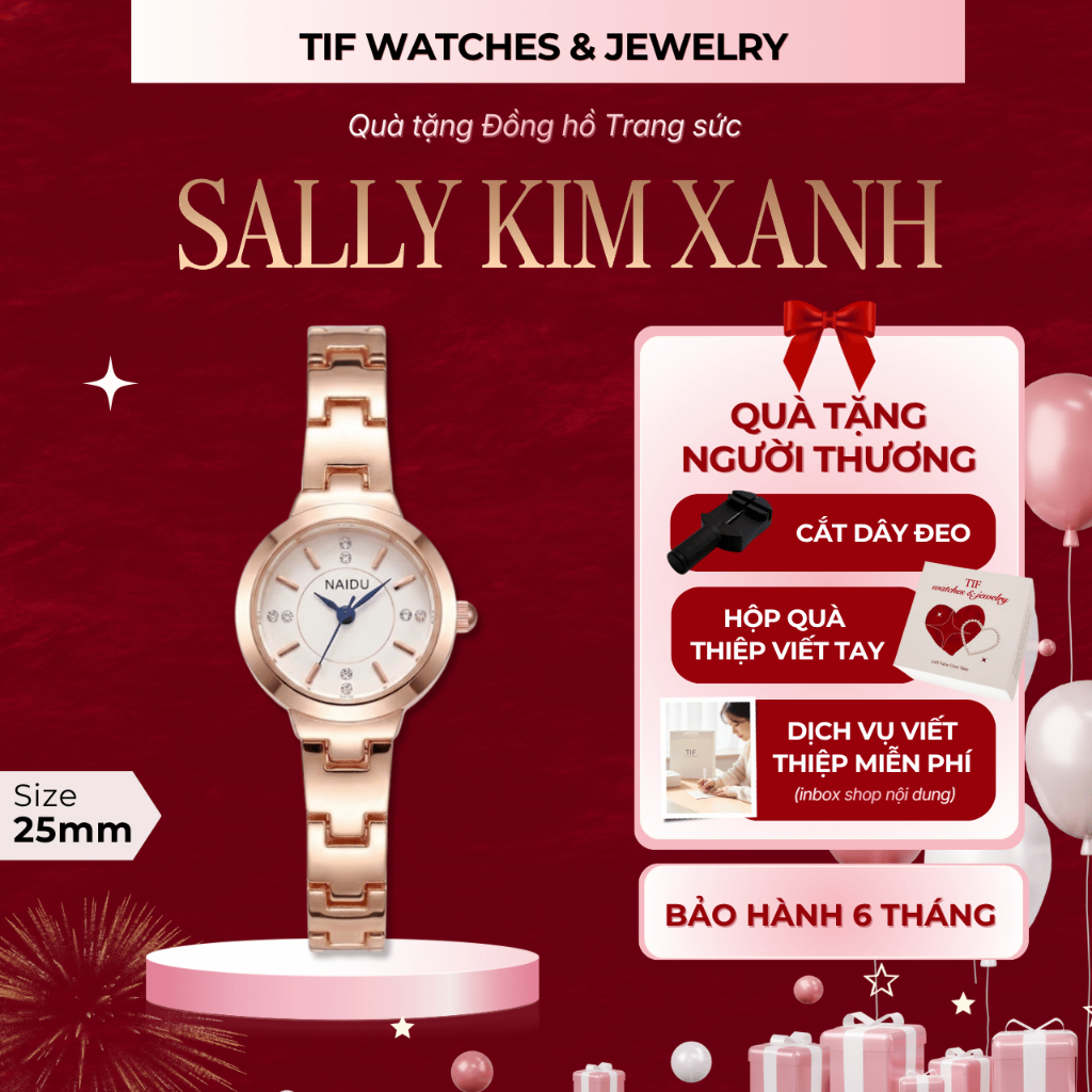 Đồng Hồ Tay Nhỏ NANCY Tif Watches Phong Cách Thanh Lịch Phong Cách Hàn Quốc…