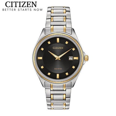 Đồng Hồ Nam Citizen Eco-Drive Dây Thép Không Gỉ AU1059-51E - Mặt Đen (40mm)
