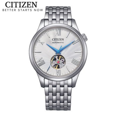 Đồng Hồ Nam Citizen Automatic Dây Thép Không Gỉ NH9130-84A - Mặt Trắng (Sapphire)
