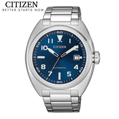 Đồng Hồ Nam Citizen Automatic Dây Thép Không Gỉ NJ0100-89L - Mặt Xanh (42mm)