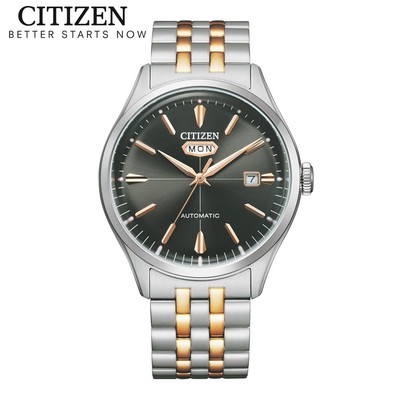 Đồng Hồ Citizen C7 Automatic Unisex Dây Thép Không Gỉ NH8394-70H - Mặt Đen (40mm)