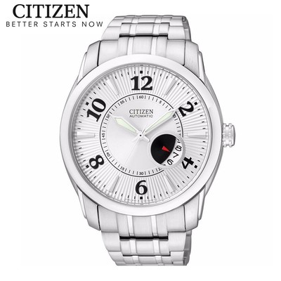 Đồng Hồ Nam Citizen Automatic Dây Thép Không Gỉ NJ0020-51B - Mặt Trắng (Sapphire)