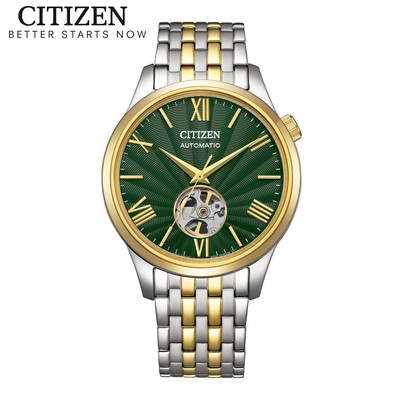 Đồng Hồ Nam Citizen Automatic Dây Thép Không Gỉ NH9134-83X - Mặt Xanh (Sapphire)