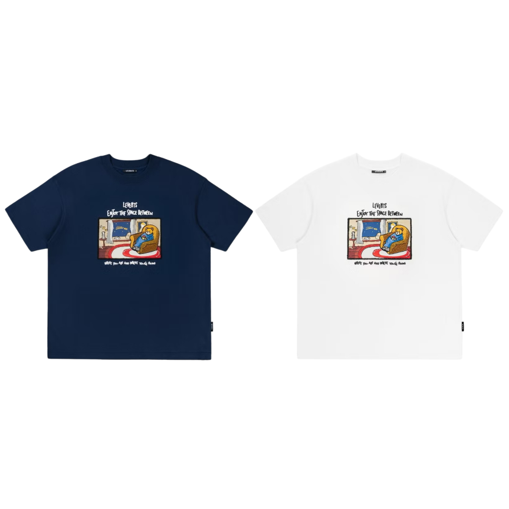 𝐋𝐄𝐕𝐄𝐍𝐓𝐒 | Teddy Bear Oversized Tee