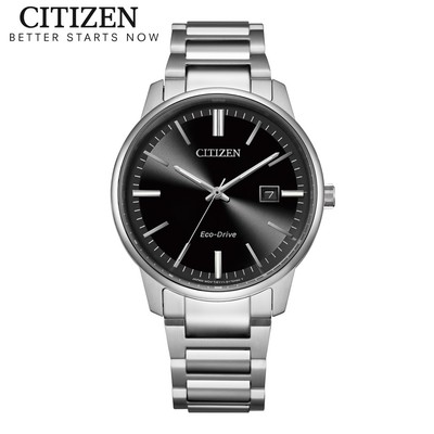 Đồng Hồ Nam Citizen Eco-Drive Dây Thép Không Gỉ BM7521-85E - Mặt Đen (Sapphire)