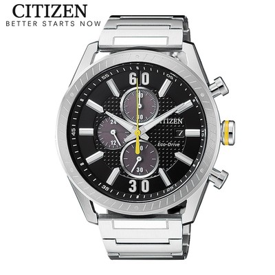 Đồng Hồ Nam Citizen Eco-Drive Dây Thép Không Gỉ CA0666-82E - Mặt Đen (42.5mm)