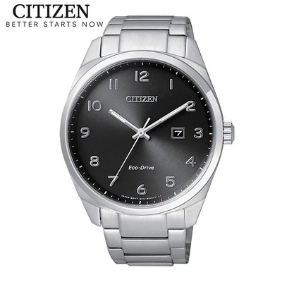 Đồng Hồ Nam Citizen Eco-Drive Dây Thép Không Gỉ BM7320-87E - Mặt Đen (42mm)